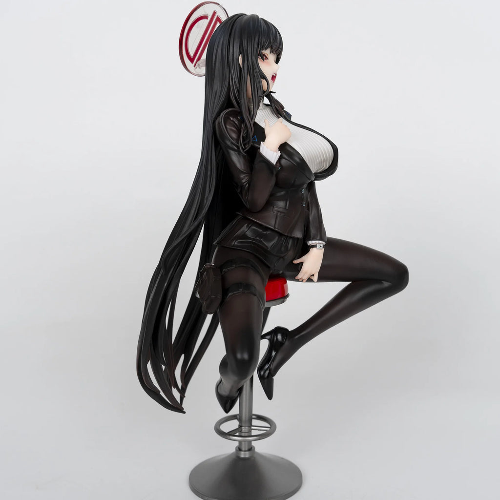 25 cm Blaue Archivfiguren Tsukatsuki Rio Figur Sexy Girl Tsukatsuki Anime Figur PVC Modelle Statue Sammlung Kinderspielzeug Geschenke