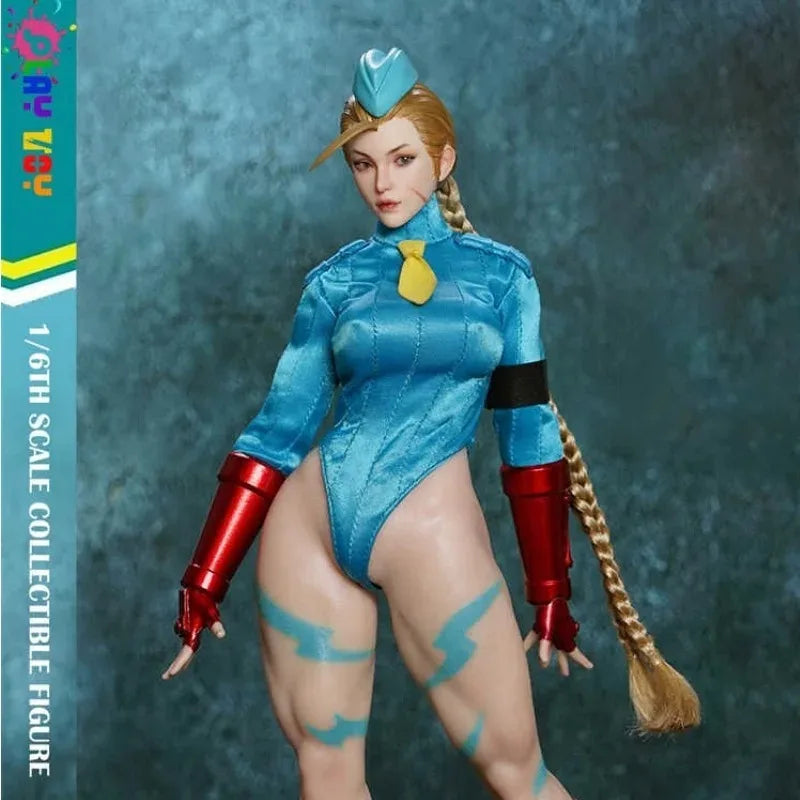 In stock, fighting toy, Guerrera Cammy Street Fighter P020 A B 1/6, Action Model, collectible figures, toys
