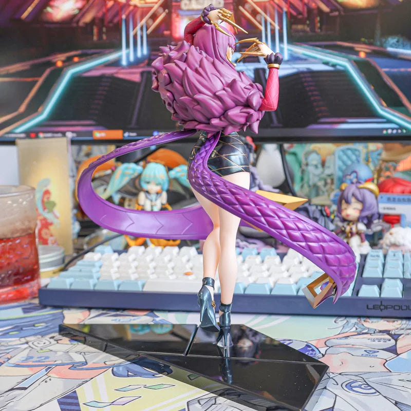 K/DA Evelynn Figure Ahri Akali Kai'Sa PVC 27cm 1/7 Anime Toy Game Merchandise Model Collection Display Gift Official In Stock
