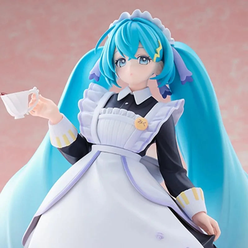 Hatsune Miku Vintage Maid Coffee Souvenir Figure