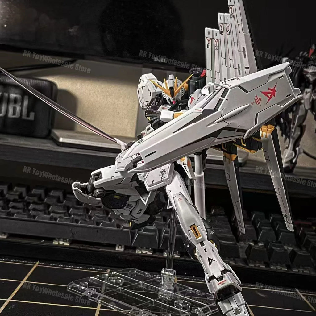 Neu GAOGAO RG 1/144 Rx-93 V Zwei Aev/Pff93ar Montage Modell Kits Kunststoff Skelett Anime Action Figur Roboter Kunststoff Modell Spielzeug