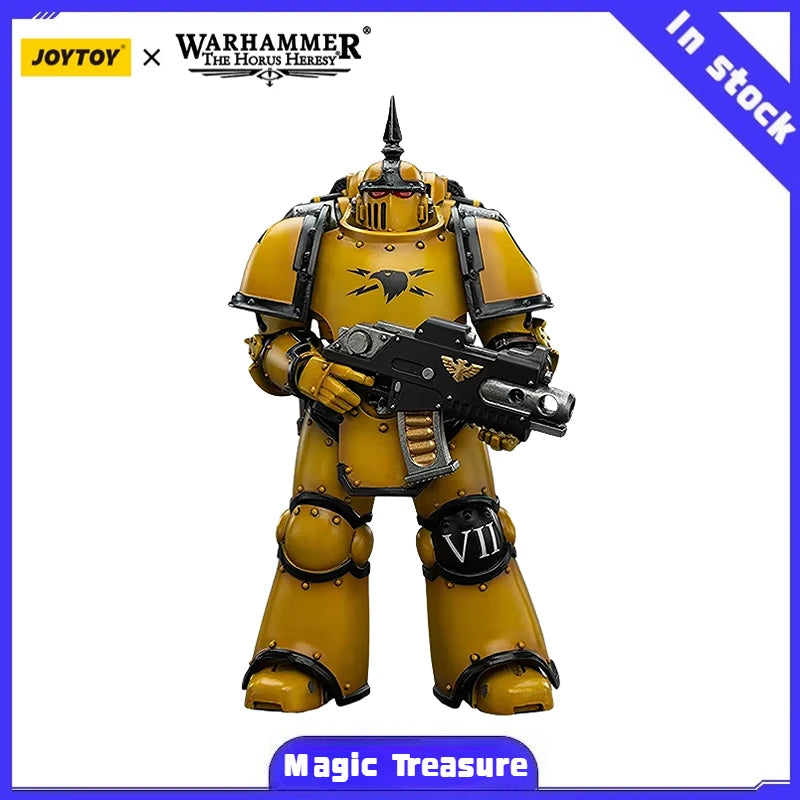 【MT】JOYTOY Warhammer 40K Imperial Fists MK lll Tactical Legionary 1/18 Action Figure Model Toy