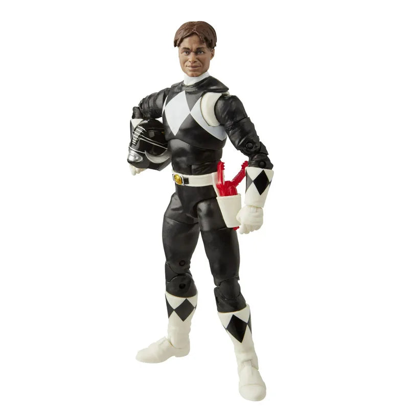 Hasbro Toys Power Rangers: Lightning Collection Mighty Morphin Black Ranger 6 inches Action Figure Model Ornament Toy Gifts