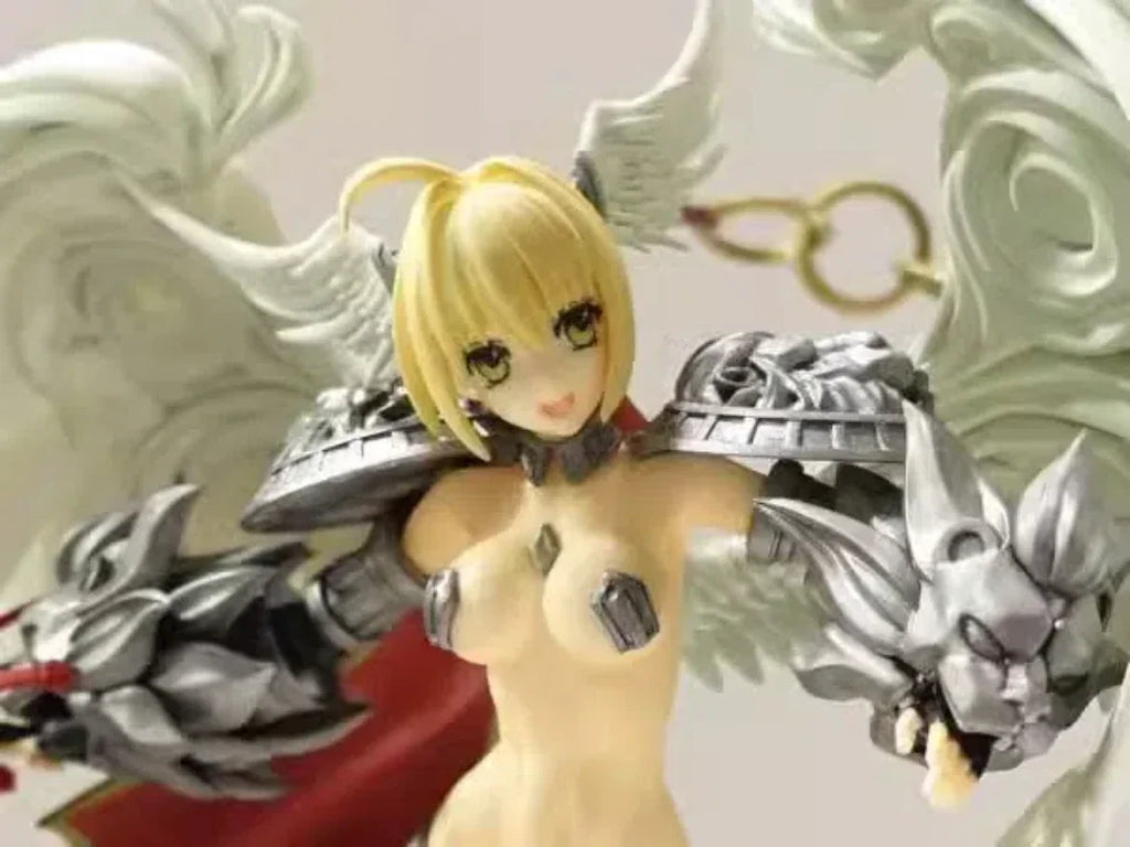 Anime Fate/Grand Order Nero Claudius Figuren Kawaii Resin GK DIY Anleitung Weiß Zusammenbau Modell Statue Spielzeug Puppe Sammlerstücke Geschenke