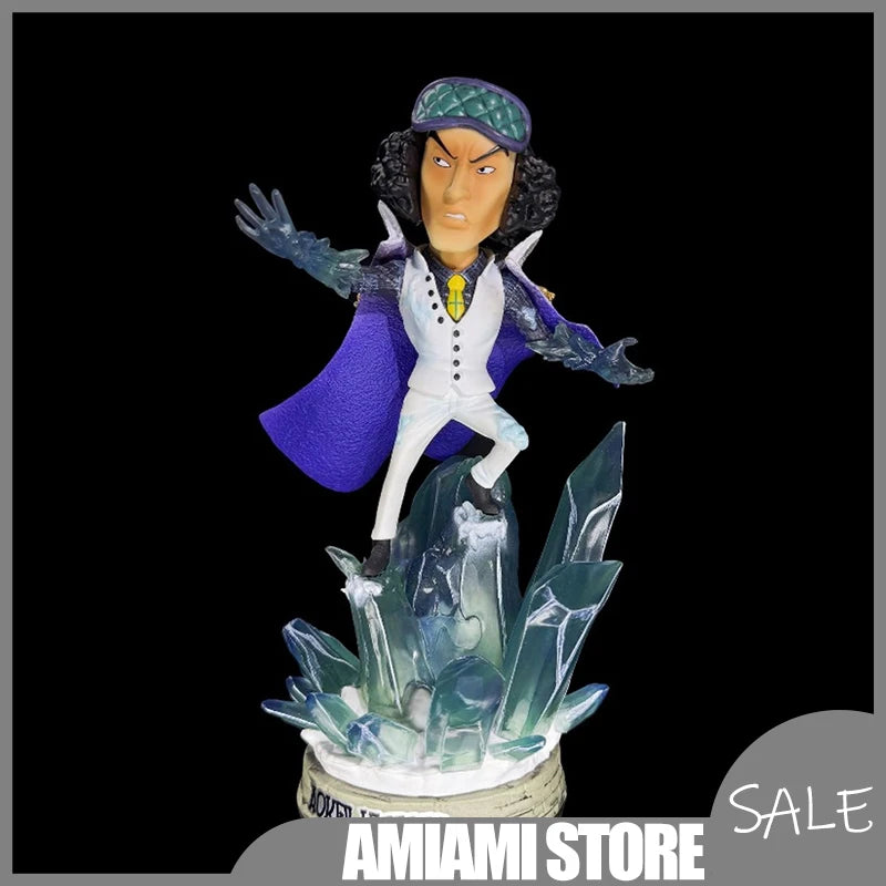 22cm Anime Figure Navy Aokiji Akainu Borsalino Action Figure Model Doll PVC Collection Decoration Toys Christmas Birthday Gifts