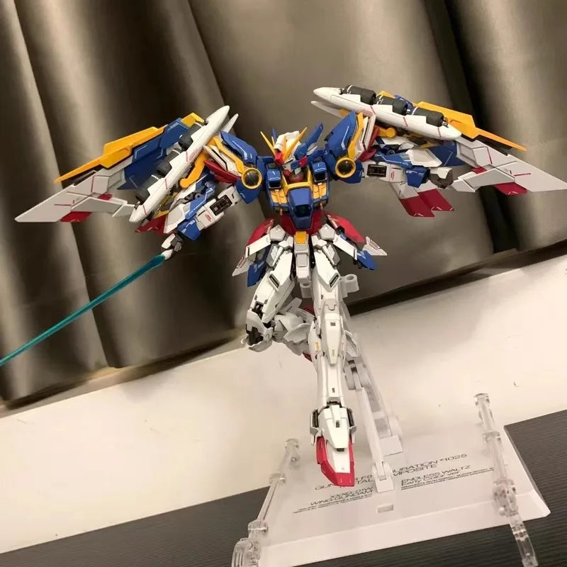 Bandai Model Kit Strike From Hg Original Shield With Mounting Figure Mecha Boy Toy Action Figures Collectible Children'S Gift