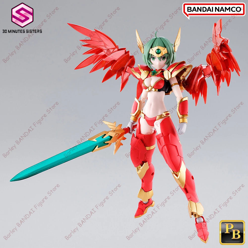 Original In Stock BANDAI 30 Minutes Sisters 30MS Charlona (Animate Form) Anime Action Figures Boxed Assembly Model Toys For Kids