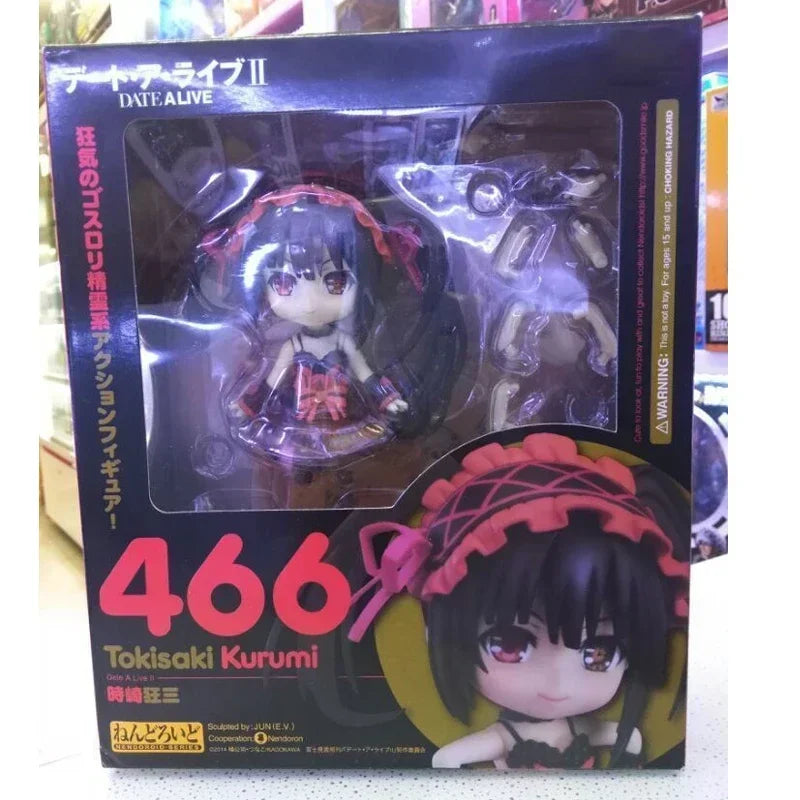 #585 Figma Date A Live III Kurumi Tokisaki Anime Figure Yatogami Tohka Bunny Girl Action Figure Yoshino Figurine Model Doll Toys