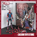 Ct Toys Spider-Punk Spiderman Action Figure Spider-Man Across The Spider-Verse Figures Shf Pvc Model Birthday Kids Gifts Toys