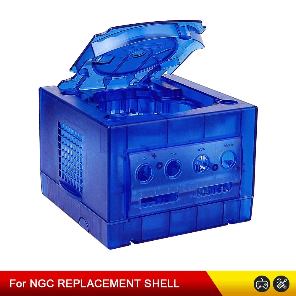 Transparent Black Blue Orange Purple Housing Replacement Shell Case For Nintend Gamecube NGC DOL-001 and DOL-101 Game Accssories