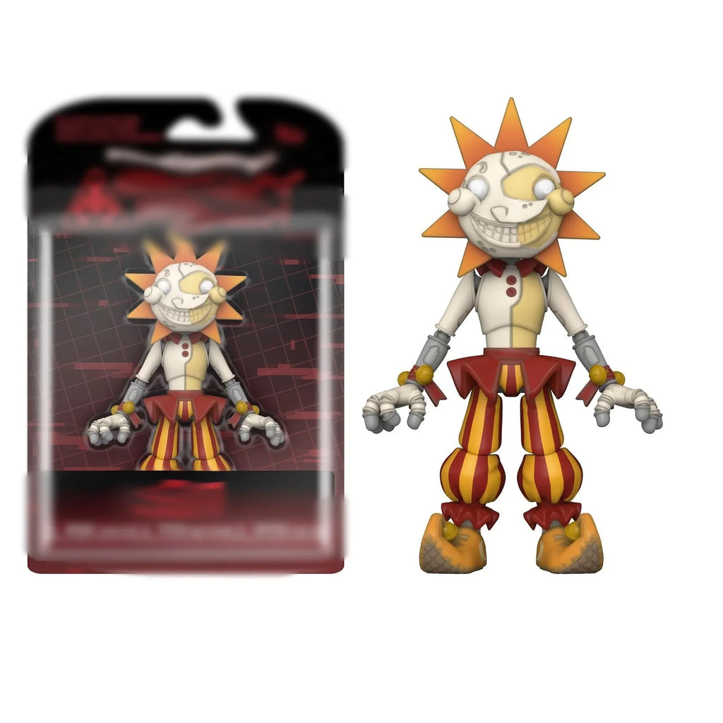 14cm FNAF Figures SUN & MOON Joker Freddy Bonnie Foxy Chica Fazbear Bear Action Figure Movable Figurine Dolls Toys