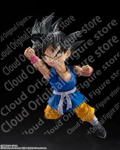 In Stock 100% Original Bandai S.H.Figuarts Kid Son Goku GT Dragon Ball GT Anime Figure Action Collectible Model Toys Hobby