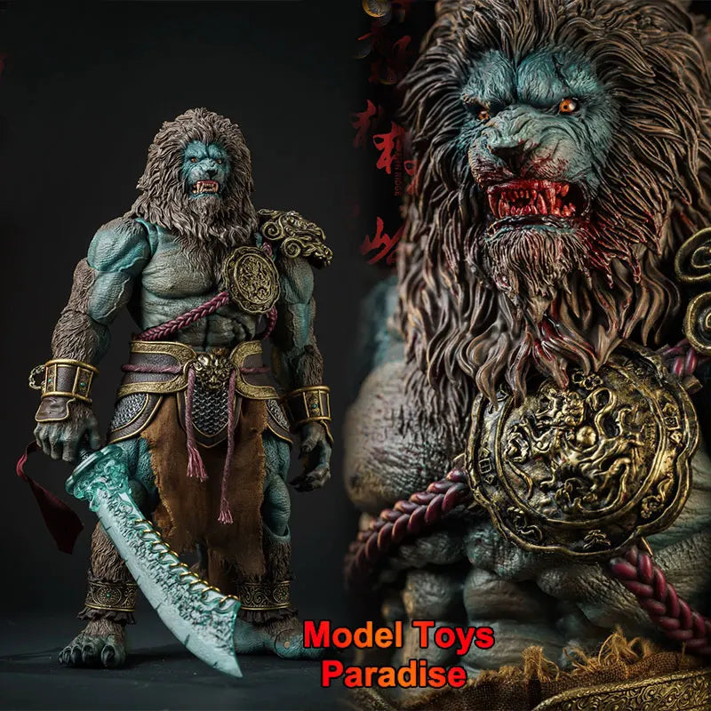 Original Nottaa Collection YM005 1/12 Collectible Toys Lion RidgeCyan Lion Ridge Myth Soldier 6'' Action Figure Model Fans Gifts