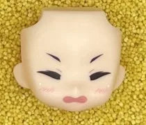 geshibeizhai GSC Clay Man Face doll face hair doll accessories