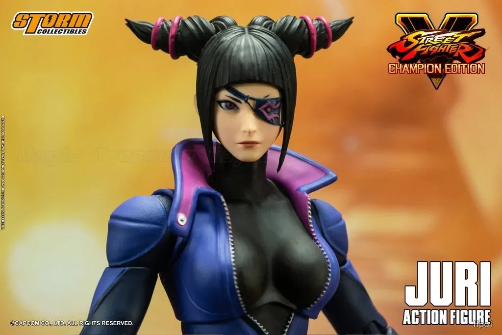 【MT】In Stock Original Storm Collectibles Street Fighter JURI Han 1/12 Action Figure Model Toy Gifts