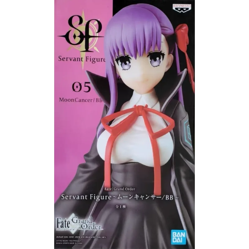 В наличност Оригинална фигурка BANDAI BANPRESTO FGO Fate/Grand Order Moon Cancer BB Byibyi Servant Figure Аниме Фигурка Модел Колекция Подаръци