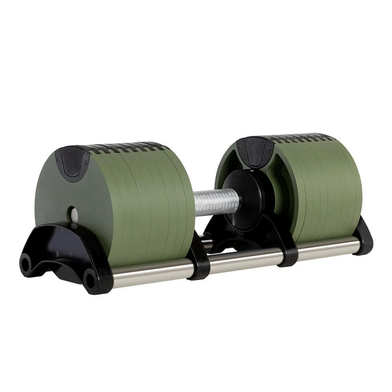 Ein Paar verstellbare Hanteln mit 40 kg und automatischem Ersatz für gusseiserne Hanteln für das Heimfitnessstudio