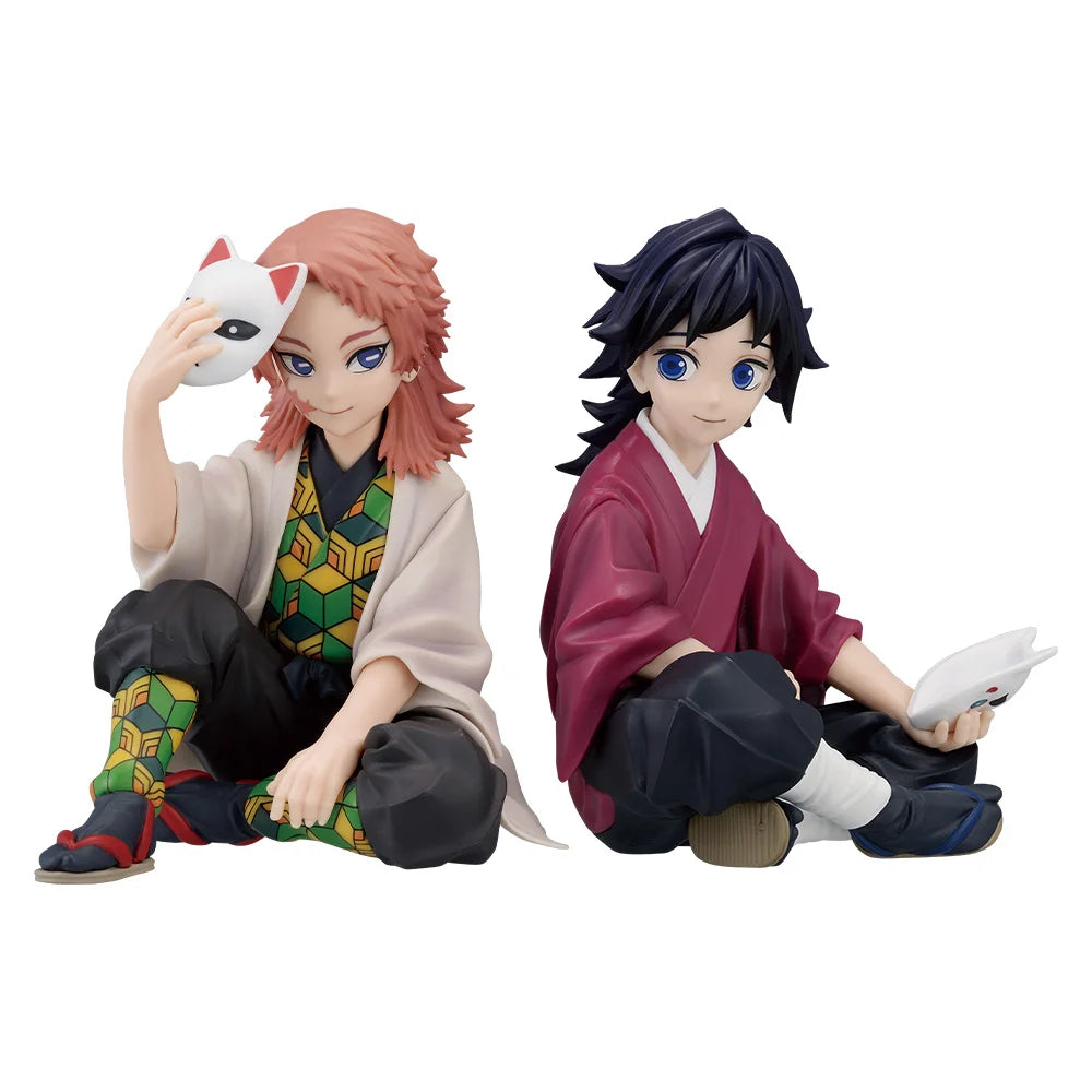BANDAI Ichiban KUJI Dämon Slayer Shinazugawa Sanemi Genya Tomioka Giyuu Sabito Daki Giyuutarou PVC Anime Figuren Modell Spielzeug