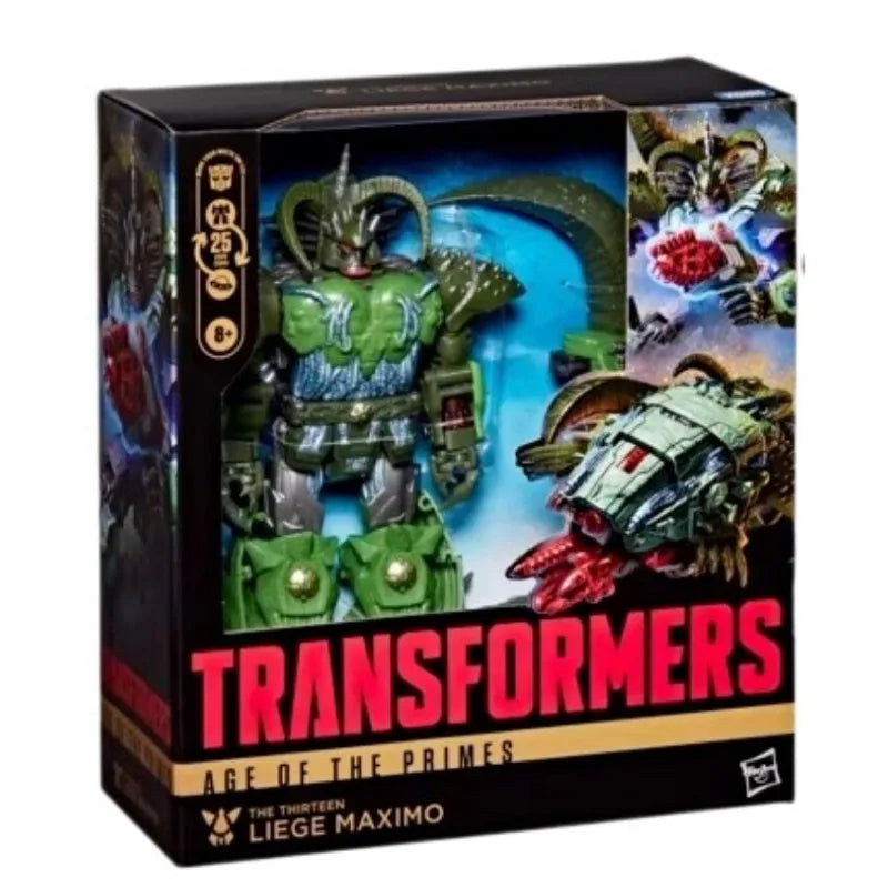 In Stock Transformation Age of The Primes LEADER Thirteen Primes LIEGE MAXIMO Action Figure Toy Collection Boys Gift Deluxe
