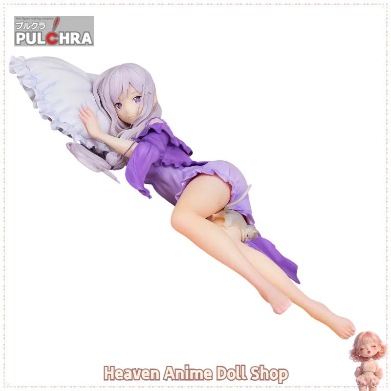 In Stock Original PULCHRA Re: ZERO - Starting Life in Another World Emilia Toys Model Decoration Gift Collection