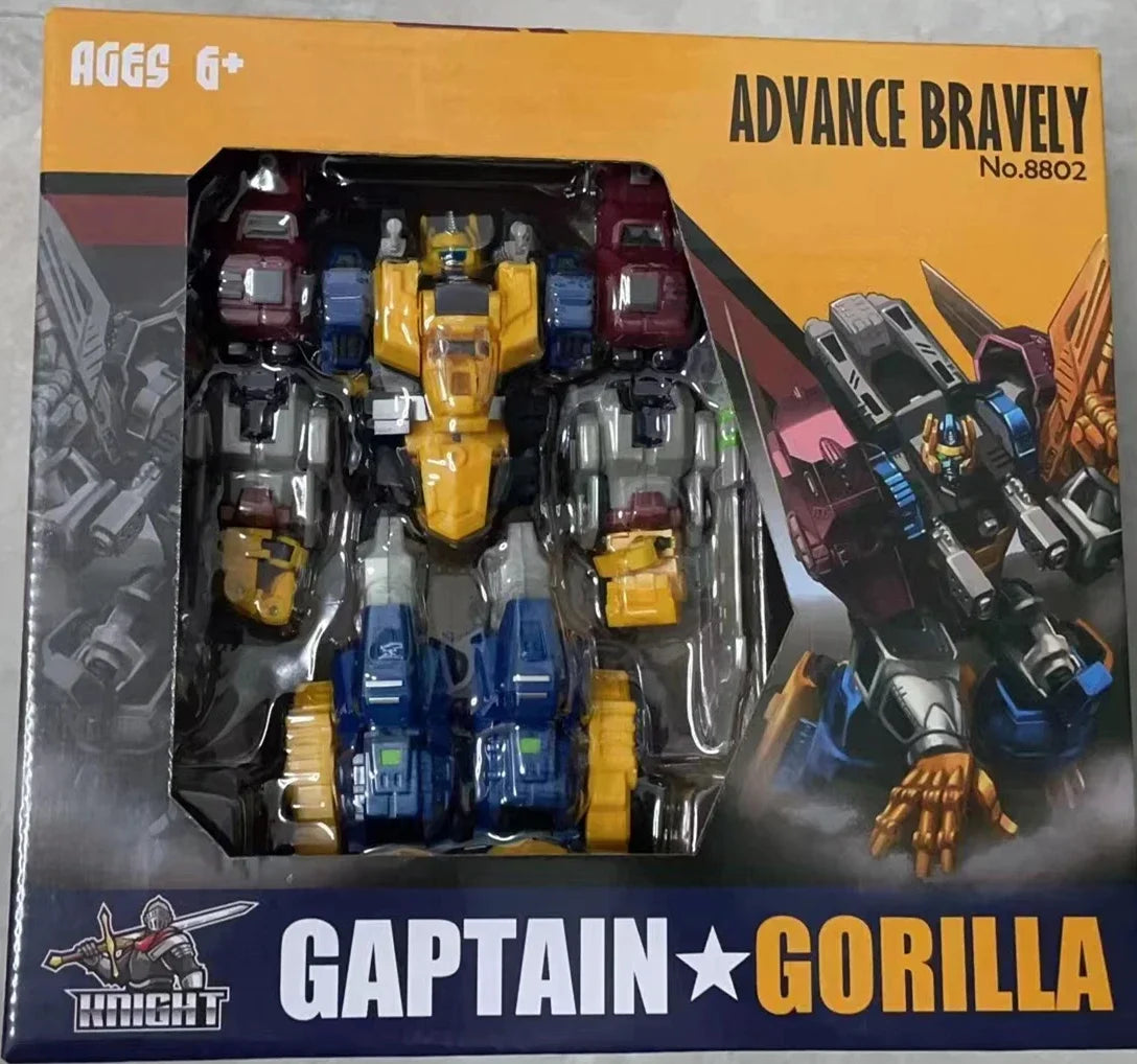 Transformation Toys 8802 BW Beast Wars TA Four forms Chimpanzees Captain Optimus Primal KO JB01 Action Figure Robot
