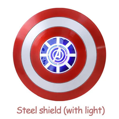 58cm Hot Movie Avengers 4 Captain America Shield 1:1 Cosplay Outdoor Toy Plastic Action Props Home Decoration Boys Birthday Gift