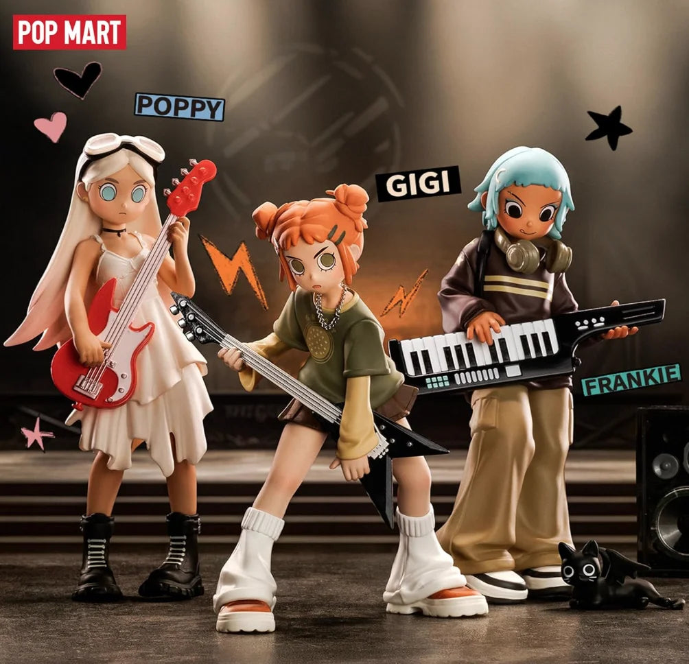 POP MART Peach Riot Rise Up Series Figures, Peach Riot Blind Box Figures, Random Design Action Figures