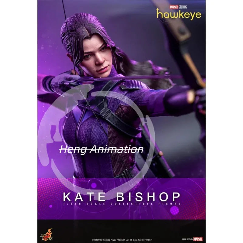 Stock HOTTOYS HT TMS074 1/6 Marvel Female Hawkeye Kate Bishop Gift Ornament Collectible