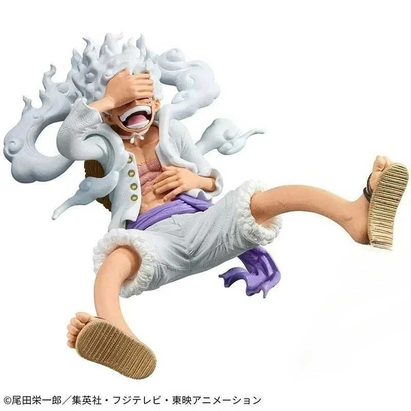 Bandai Banpresto One Piece In stock Nika Monkey D. Luffy Anime Figure Gear5 Ver. DXF Collectible Doll Model Toy Gift WY