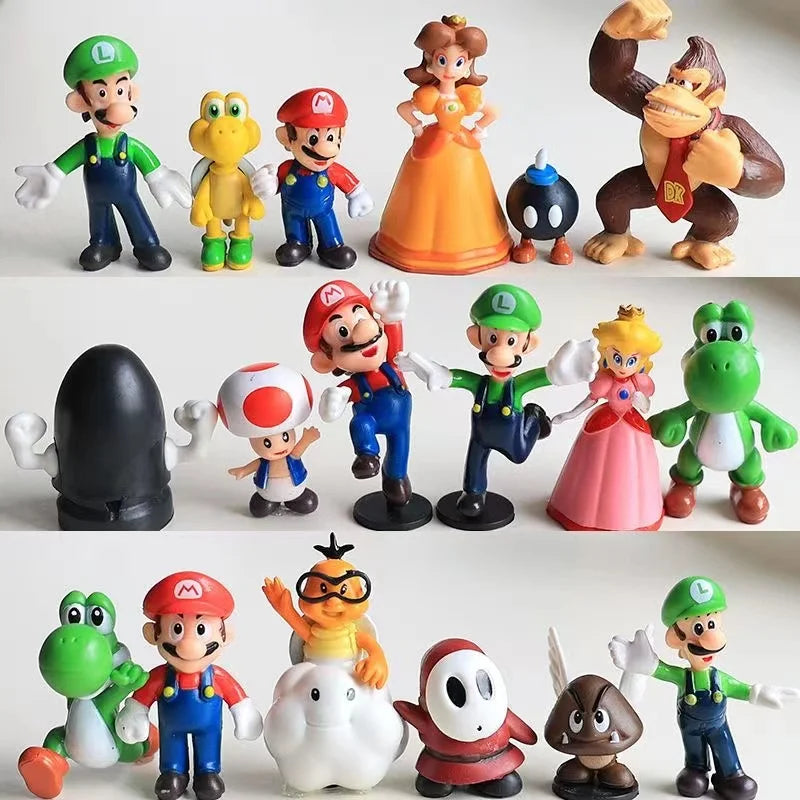 Neu Anime Große Größe Bowser Figuren PVC Bros Hut Kann Nehmen Off Spielzeug modell Für kinder