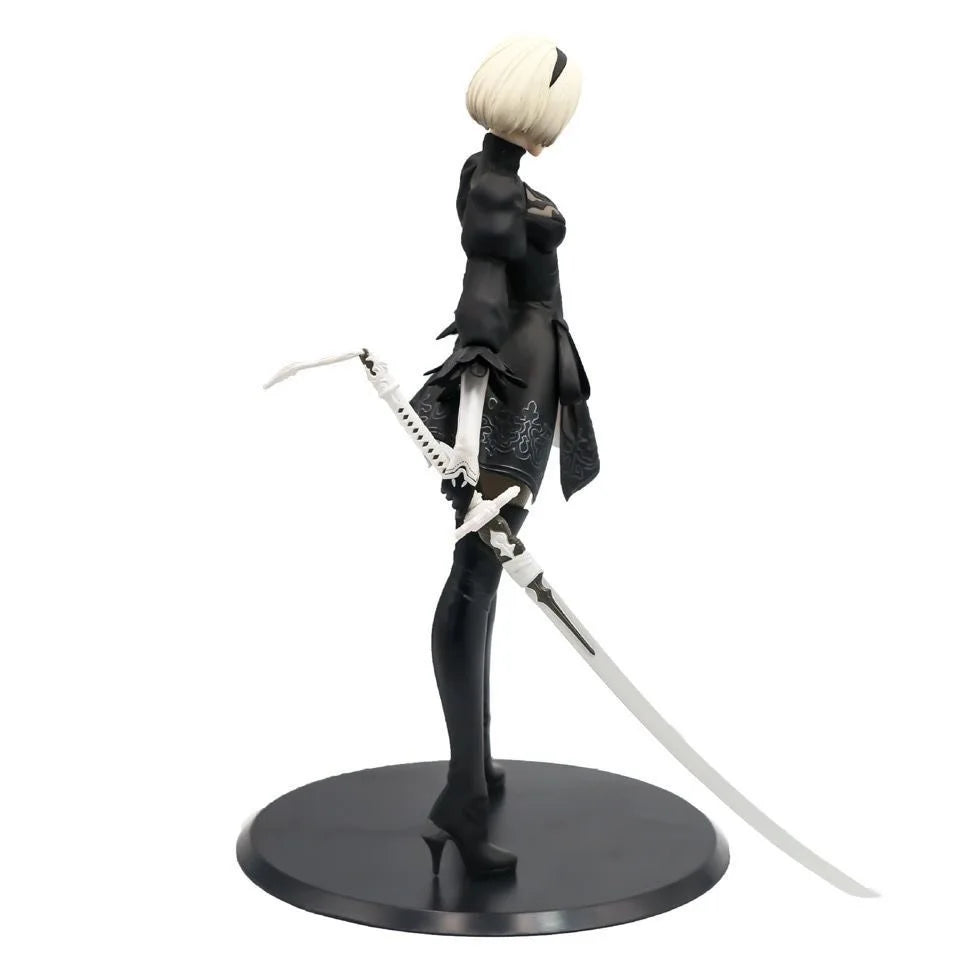 NieR:Automata Anime Action Figure YoRHa No. 2 Type B 28cm Model PVC Collection Dolls Statue Christmas Gifts Toys