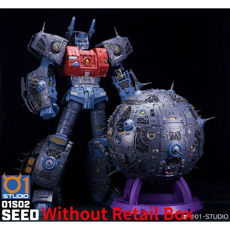 Transformation Toys Primus Studio 01S02 Seed Emperor's Spherical Transformation Robot Action Figure Toy Collection Gift in Stock