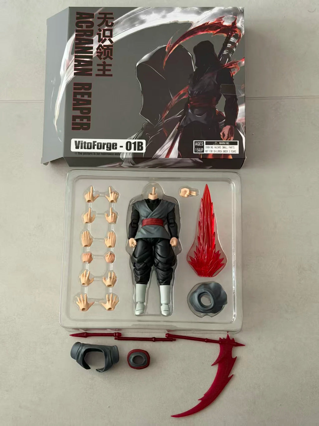 In Stock Shipped Within 24 VITOFORGE VF Studio Dragon Ball Black Goku Super Saiyan Action Figure Model Toy Collection Gift