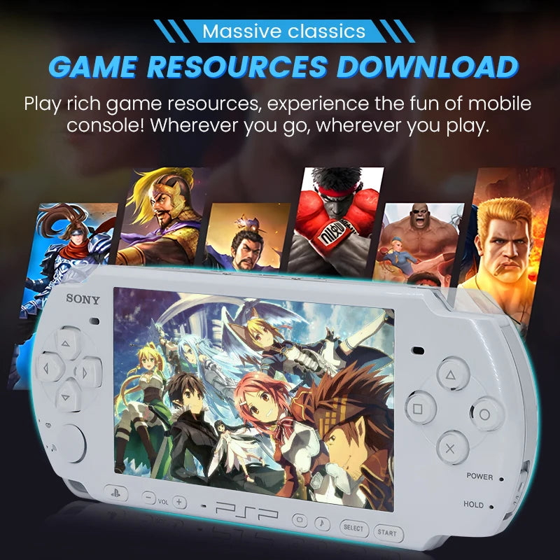 Original Sony psp 3000 Handheld Game Console (PSP-3006) psp sony 3000 PlayStation PSP3000 Game Console (Including games)