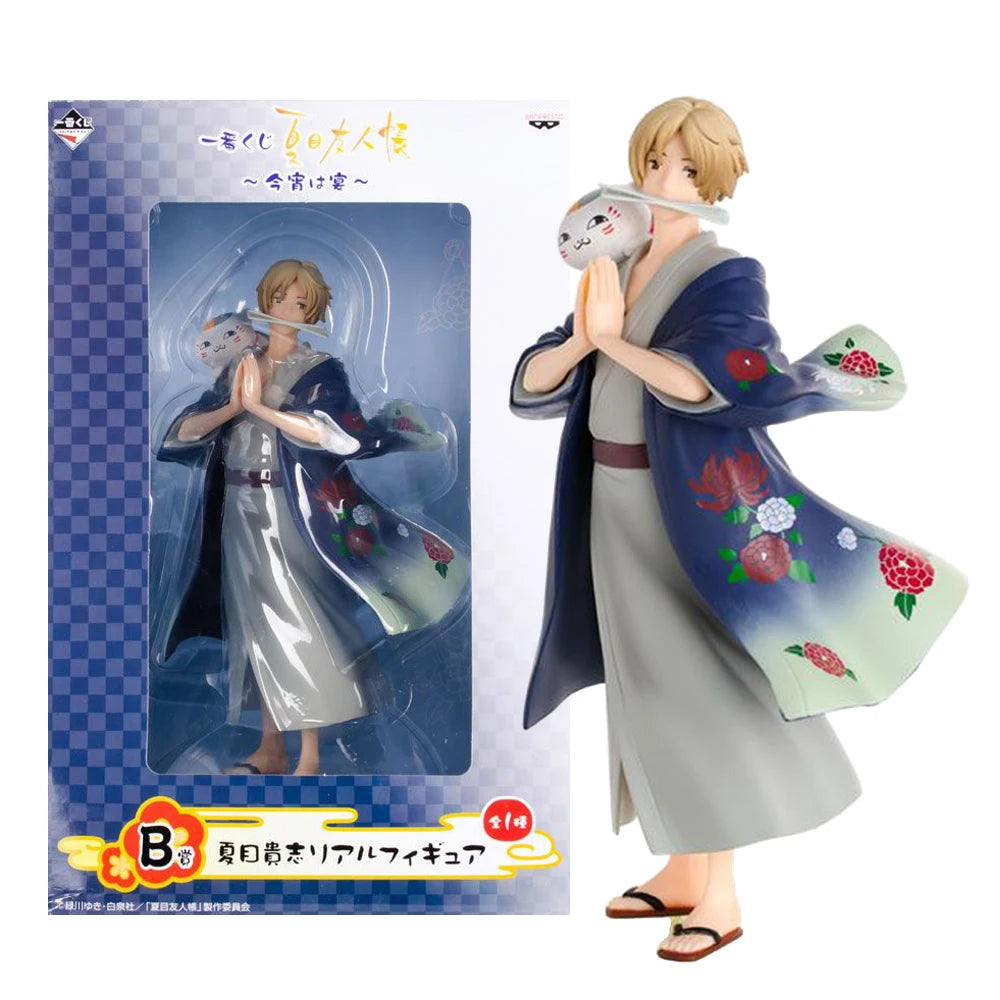 20CM Anime Natsume Yuujinchou Figure Natsume Yuujinchou SanIchiban Kuji Ichiban Kuji Natsume YuujinchouModel Toys Action Figure