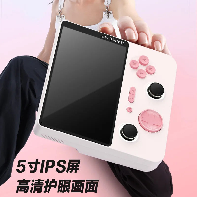 Open Source Full-Panel 5-inch Hybrid Dual-System Handheld Game Console with WIFI and Bluetooth, Android System PSP