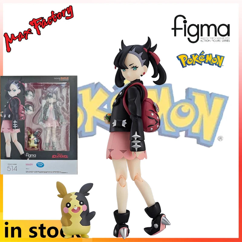 MAX Original Finished Product Movable Exquisite Doll Figma Series Origin of Pok É Mon Anime Toys Model Festival Gift for Boys