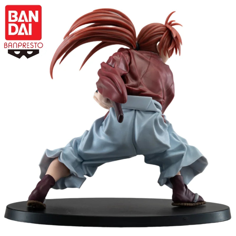 Auf Lager: Bandai Original Banpresto Himura Kenshin Vibration Stars Actionfigur, Modellpuppe, brandneu und originalverpackt, Anime-Charakter