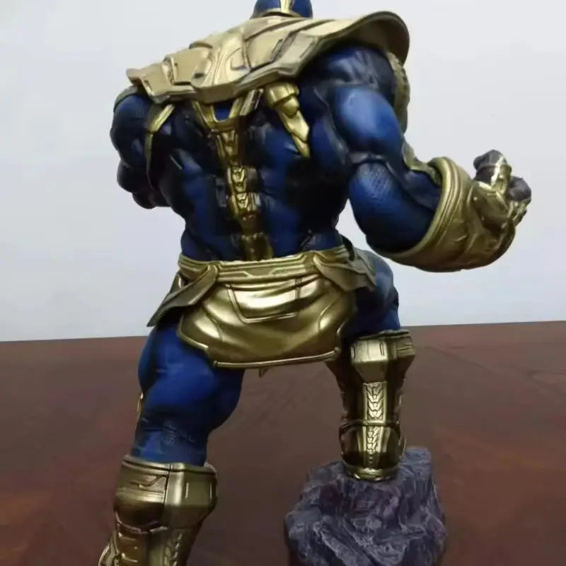 36cm Marvel Avengers Thanos Action Figure PVC Statue Model Collectibles Desktop Decor Room Decoration Brithday Gift