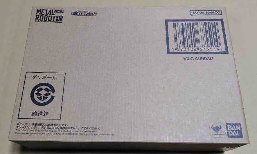 In Stock Genuine BANDAI Mobile Suit Gundam W METAL ROBOT SPIRITS Wing Gundam Figure Anime Action Model Toy