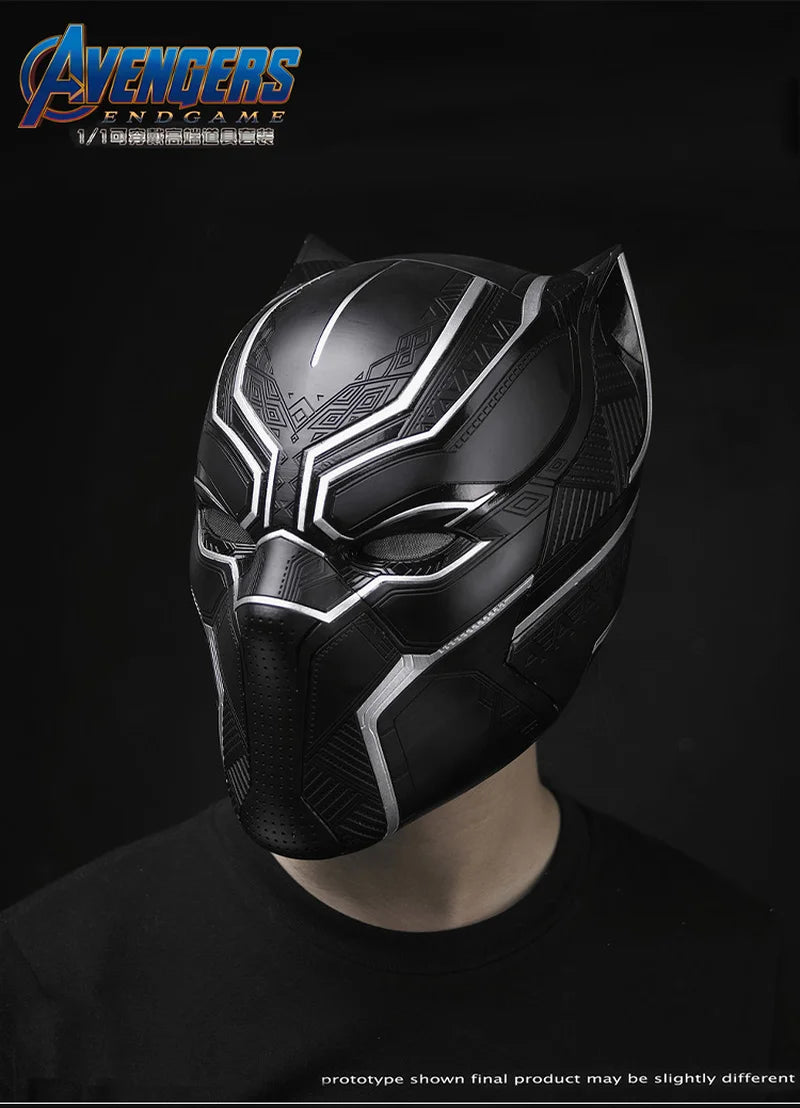 Marvel Black Panther Helmet Cosplay Mask Wearable Killerbody Anime Supermodel Thousand-Year Mechanical Costume Accessories