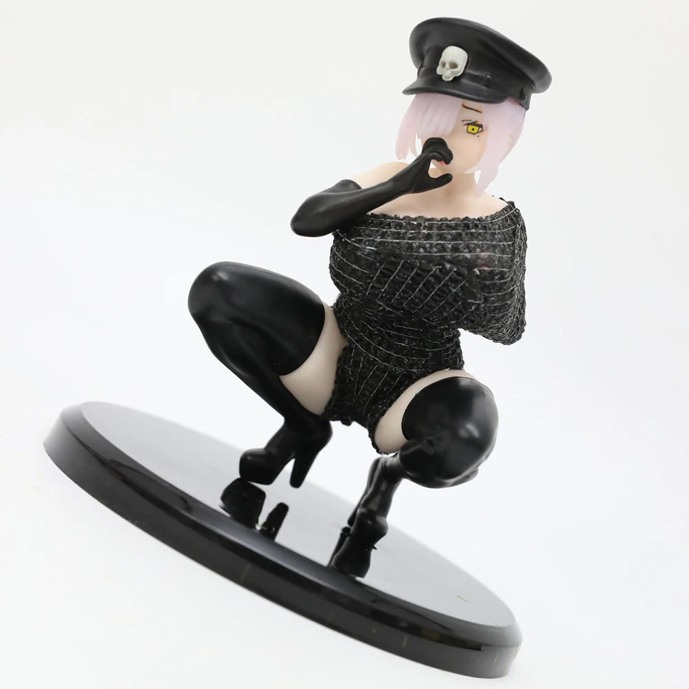11cm  Woman Police Officer PVC Action Figure Sexy Anime +18 Uncensored for Adult Collection Gift Model Toys