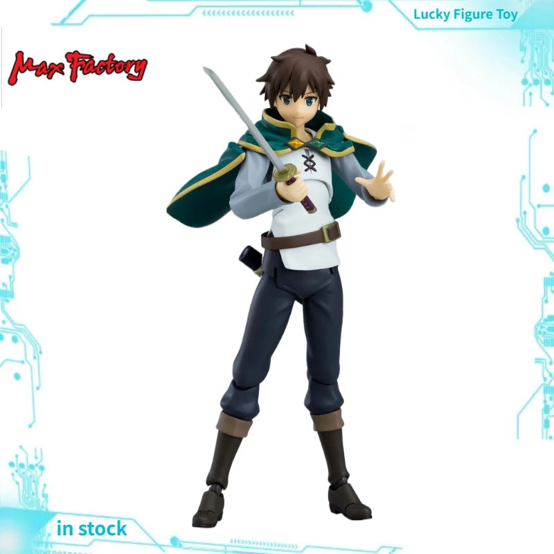 【In stock】MAX FACTORY figma425 KONOSUBA -God's Blessing on This Wonderful World! 2 Satou Kazuma Action Figure