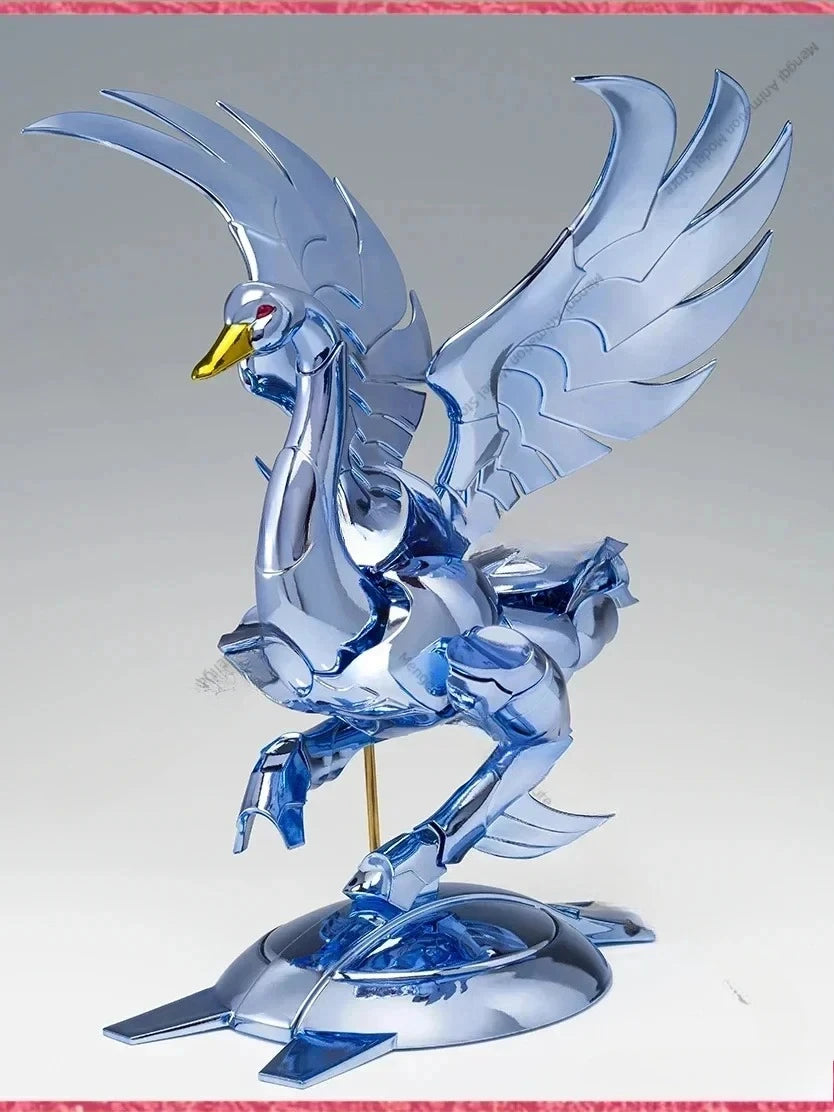 Original Bandai Saint Seiya EX Saint Cloth Myth Final Glacier White Bird Cygnus Bewegliche Figur Spielzeug Geschenk