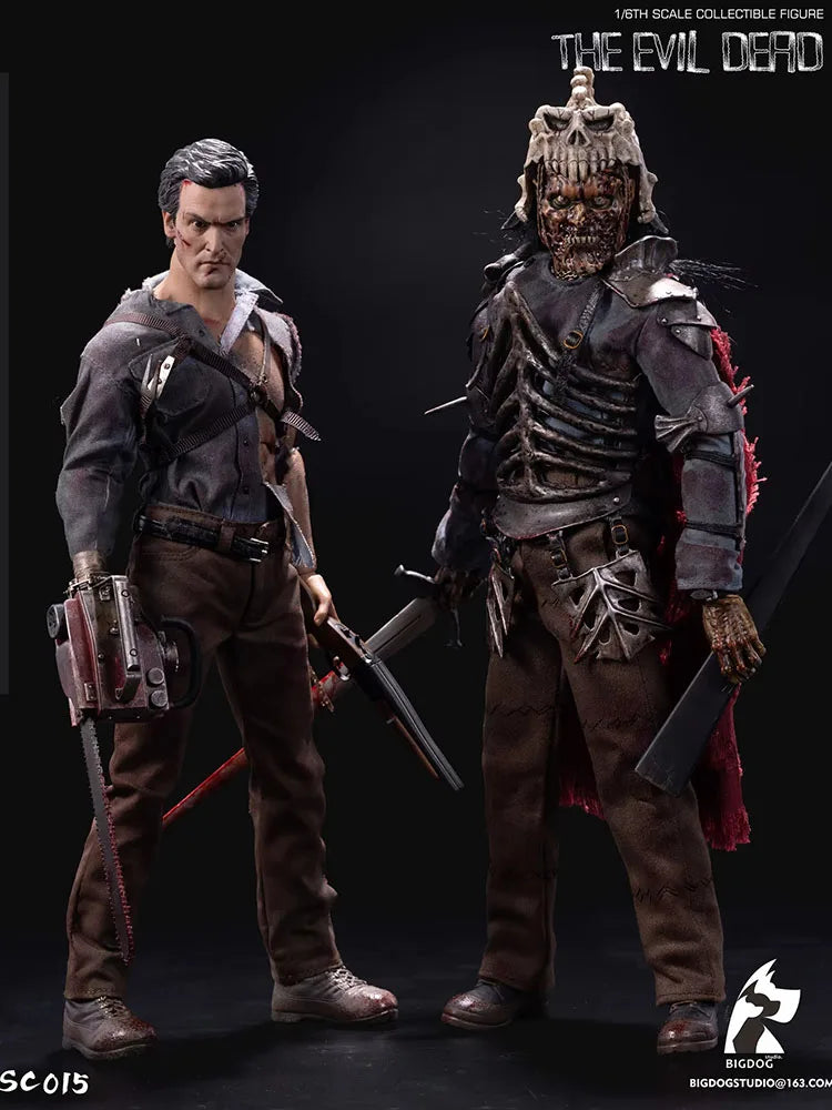 BIGDOG STUDIO SC015 Double Action Figures Version 1/6 The Evil Dead Blood Version 12inch Full Set Soldier Model Doll Collection