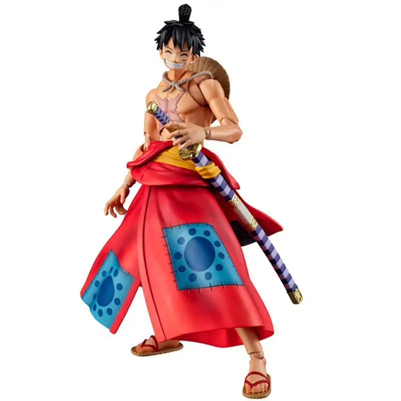 MegaHouse MH VAH One Piece Voyage Luffittaro Wano Country Moving Character Model in stock