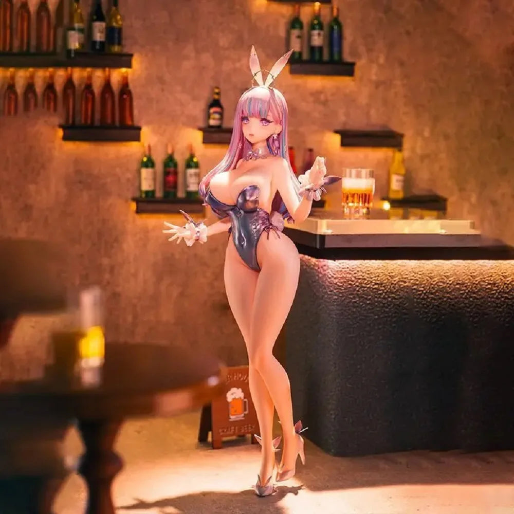 AXIA Anime Azur Lane Plymouth Sexy Bunny Girl Ver. 1/7 PVC Action Figure Adult Hentai Collectible Model Doll Toys Gift