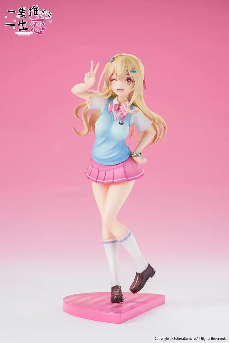 Original in Stock APEX Oshirabu:waifus Over Husbandos Hayahoshi Akuru Furutachi Ren Kurumizawa Koibito Anime Action Figurine Toy