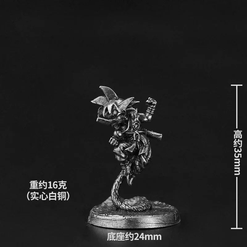 Metal Cupronickel Cartoon Miniature Soldier Model Toys Board Game Anime Peripheral Ornament Accessories Game Piece Figurine Toys