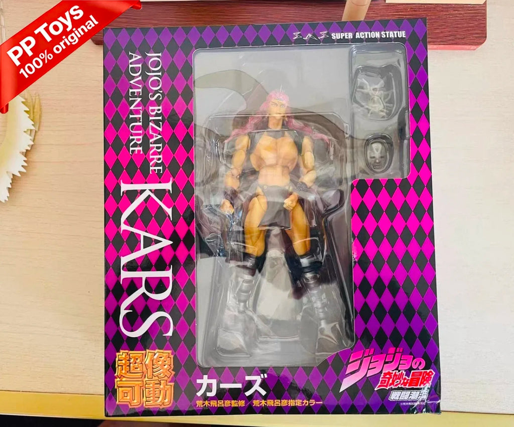 In Stock MEDICOS Kars JoJo's Bizarre Adventure Battle Tendency Super Action Statue Anime Model Trendy Toys Desktop Doll